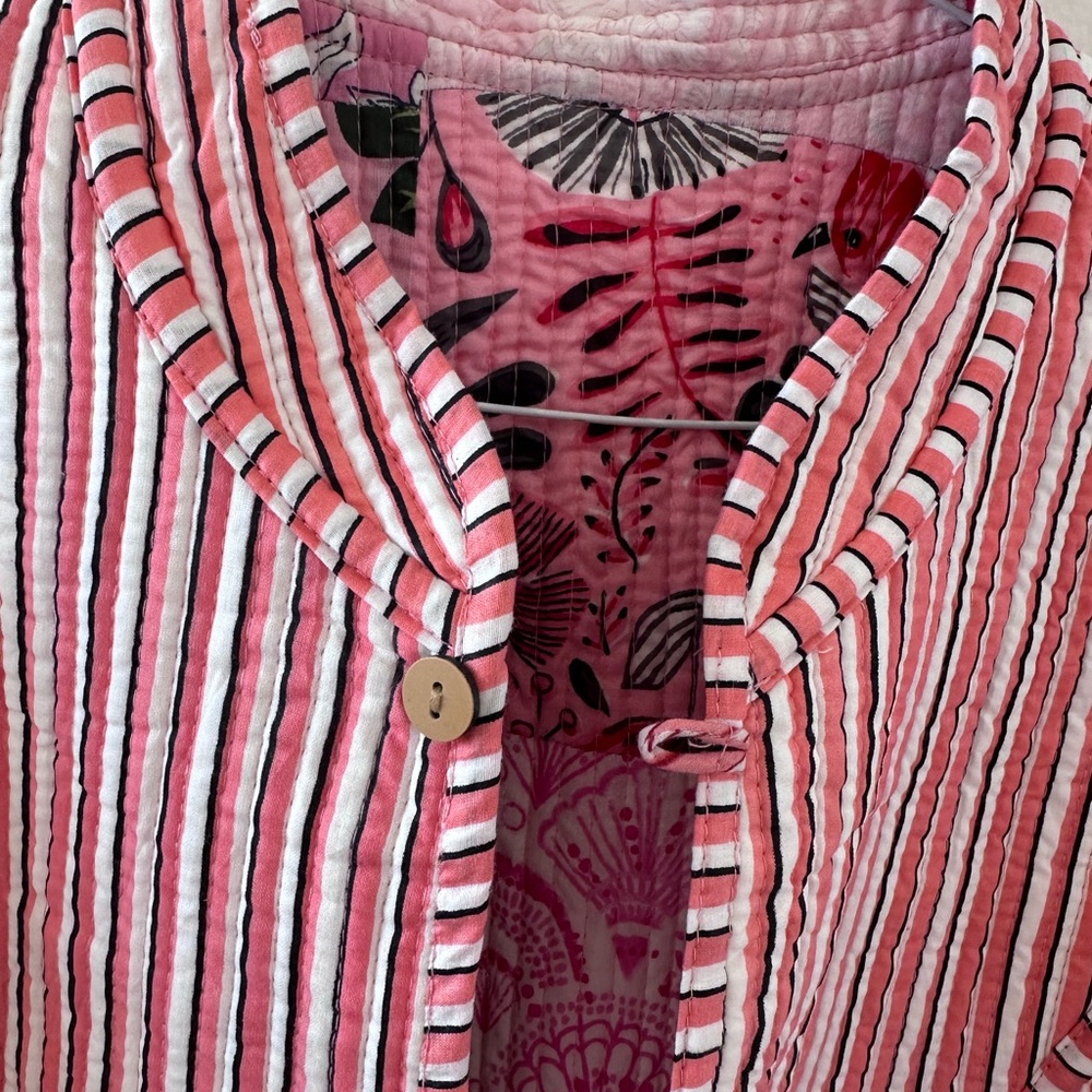 Reversible Quilted Patchwork Jacket - image 6